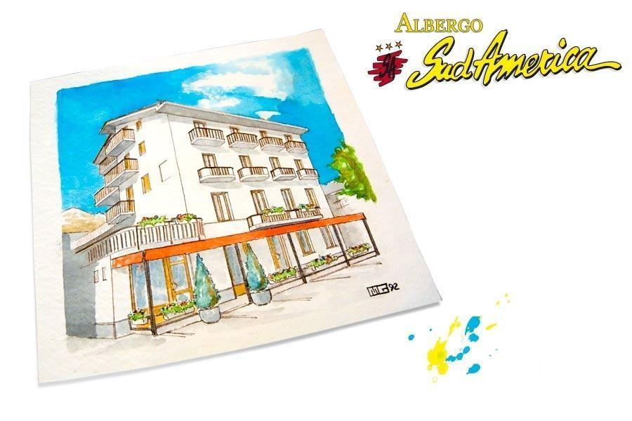 Albergo Sud America Paesana Экстерьер фото